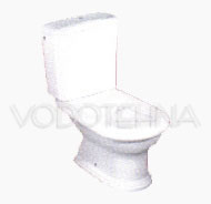 INKER - Valentina - WC monoblok odvod u pod